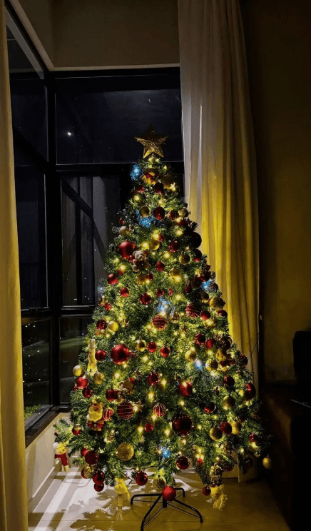 Árvore de Natal simples 2.1m - Thumbnail 4